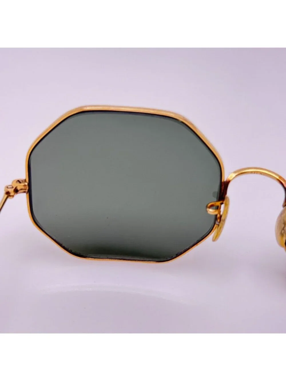 Bausch & Lomb Sunglasses Octogon 54 Vintage Retro Read Description